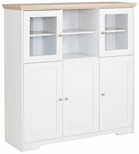 Nancy Sideboard White Oak Look, 125x120