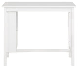 Tempo Bar Table, White