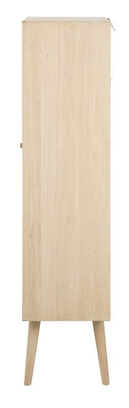 Lustra Vitrine Cabinet, Light Oak Veneer