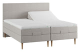 Lux Elevation Bed, 180x200, Latex Madrass Topper, Sand