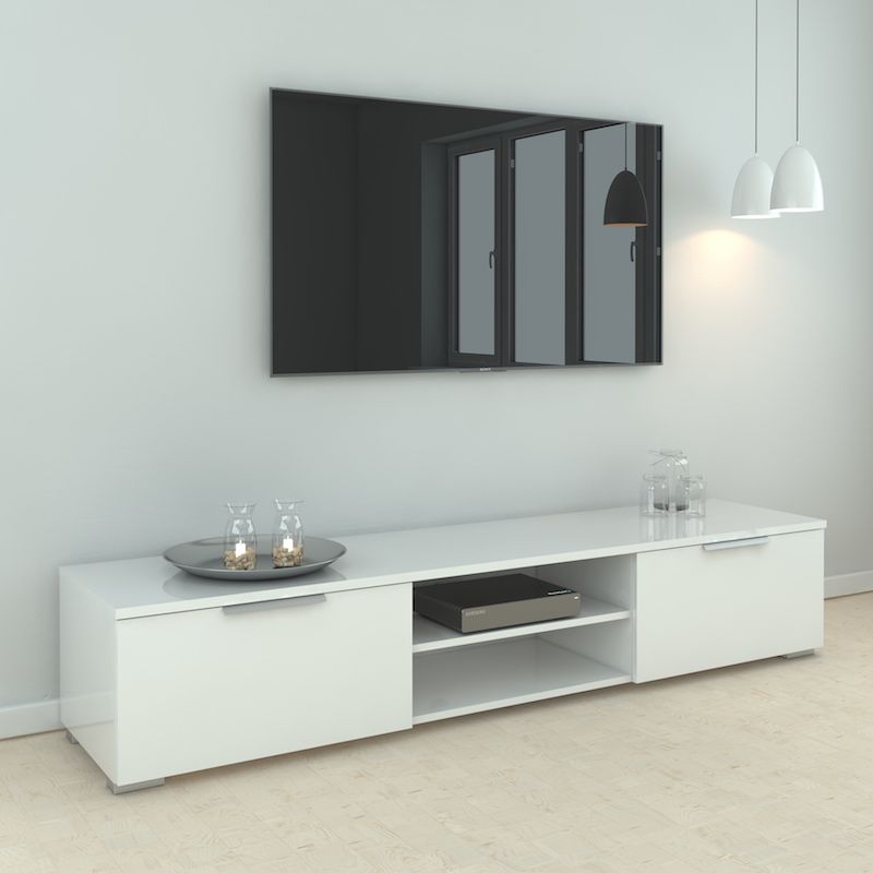 Match TV -tabell - White High Gloss B: 172