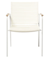 Mood Garden Chair w/armstöd, vita