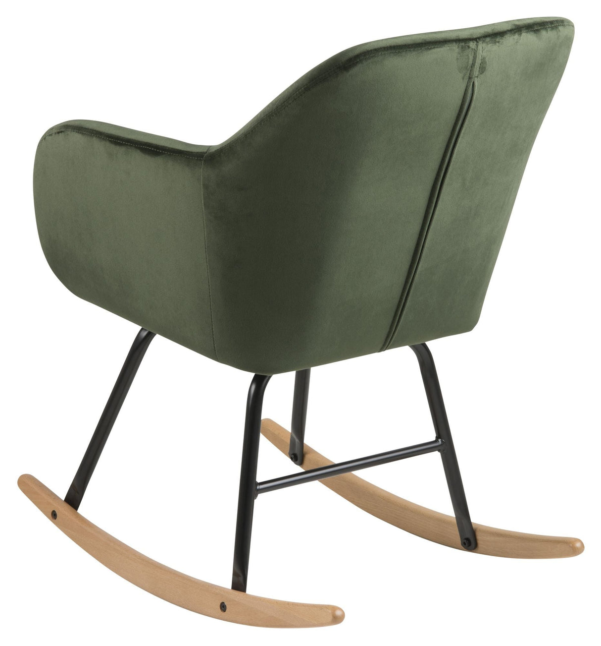 Mint Swing Chair, Forest Green Velvet