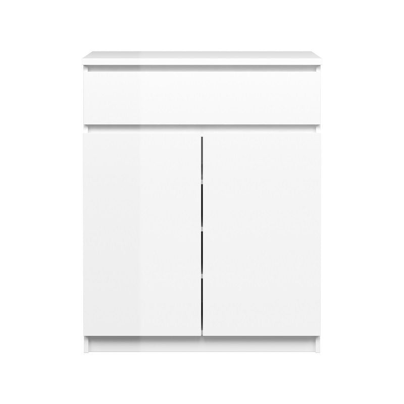 NAIA Sideboard - White High Gloss w/2 Dörrar + 1 låda