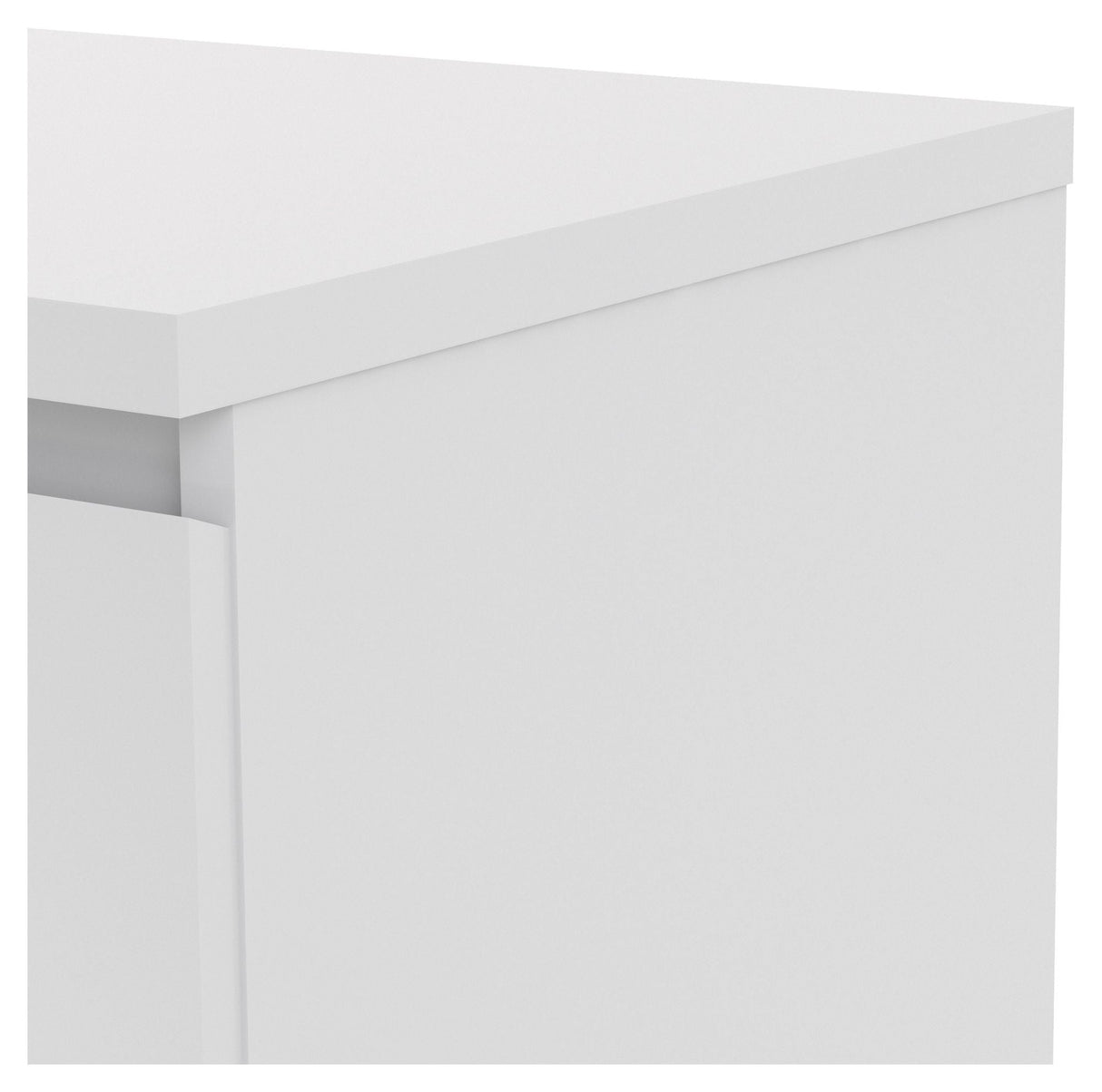 NAIA Sideboard - White High Gloss w/2 Dörrar + 1 låda