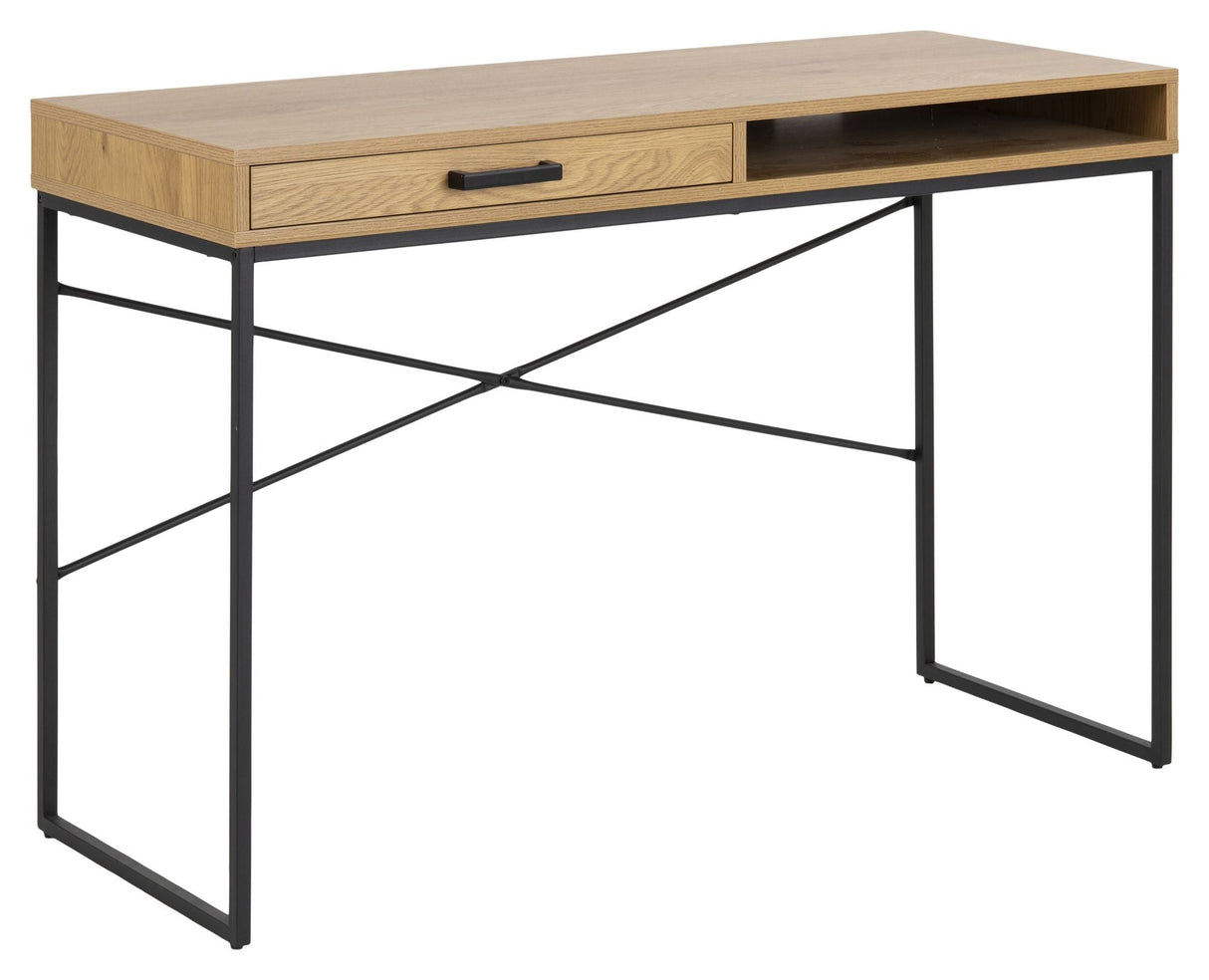 Seaford Desk w. 1 låda, papper kommer du