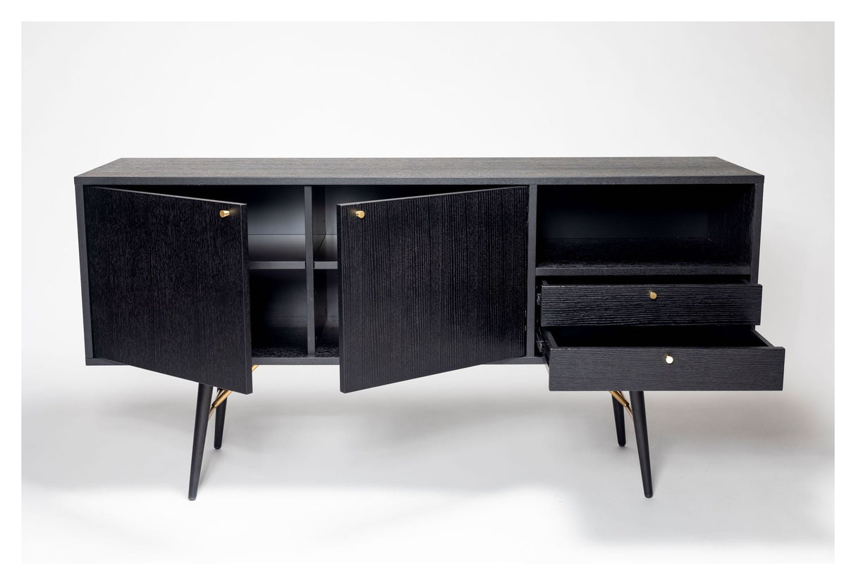 NJORDEC Dawn Sideboard - Black, B160