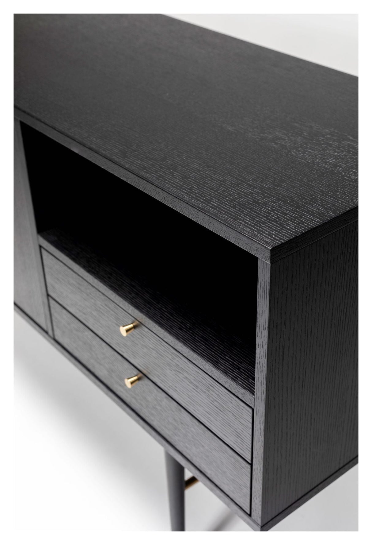 NJORDEC Dawn Sideboard - Black, B160