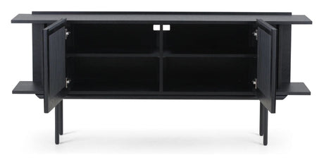 Louvre XL sideboard, svart ek 