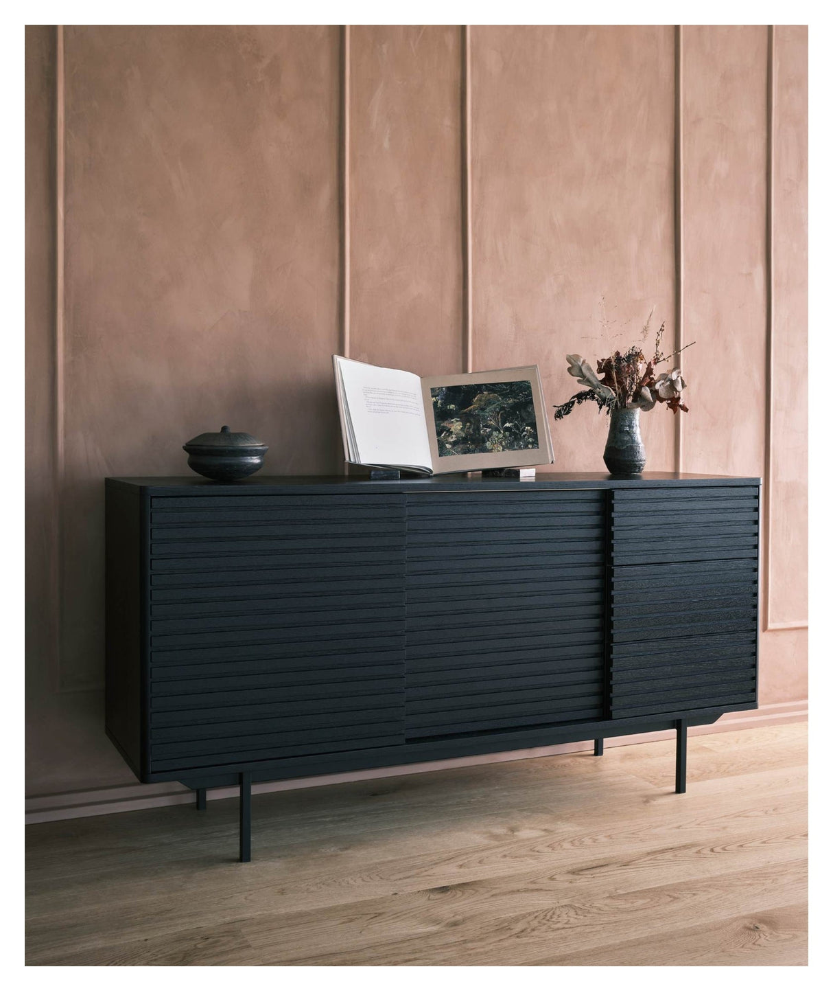 Sense Sideboard - Black Oak