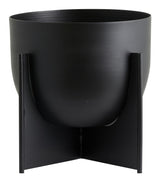 Cacela Flowerpot, S, Aluminium, Anthracite