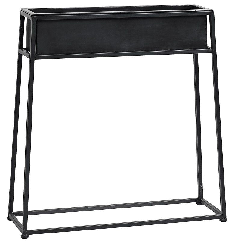 Nordal - Iron Flower Stand - Black - H81 CM