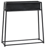 Nordal - Iron Flower Stand - Black - H81 CM