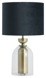 Nordal Lamp Shade - Dark Green Velvet