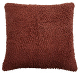 Nordal Lyra Sticked Cover T/Pillow - Terracotta, 58x58