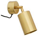 Nordal Maia Wall Lamp/Spot Light, Golden Finish