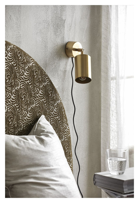 Nordal Maia Wall Lamp/Spot Light, Golden Finish