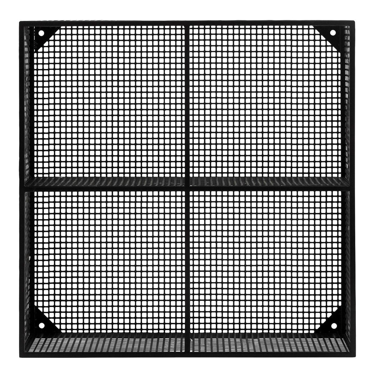 Nordal - Wire Box w/4 hyllor - svart