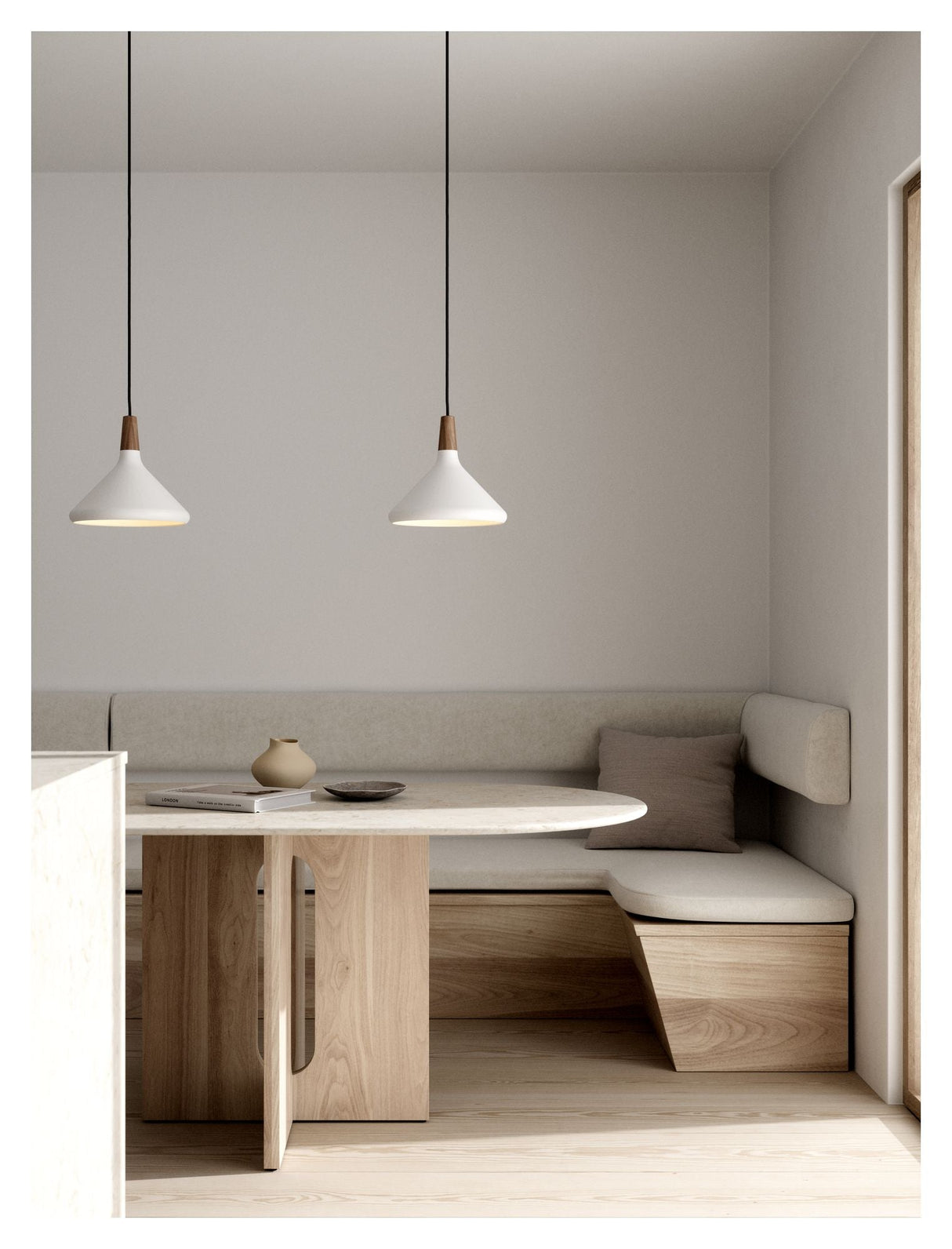 DFTP Nori 27 Pendant Luminaire, White