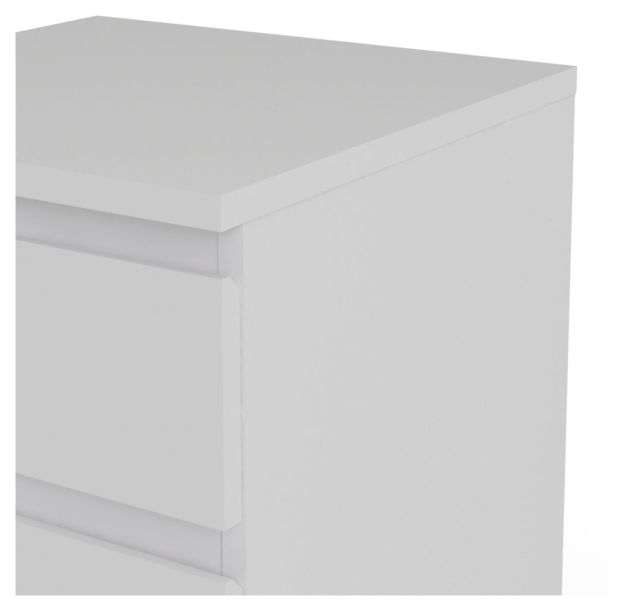 Nova Chest - White w/5 Drawers