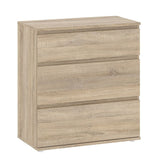 Nova Chest - Light Wood w/3 Drawers