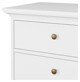 Paris Chest - White w/5 Drawers