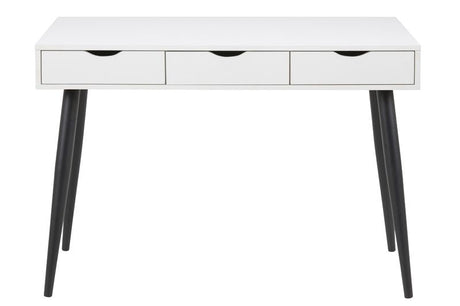 Piper Desk 110x50, vit melamin