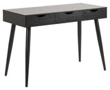 Piper Desk w/3 lådor, svart