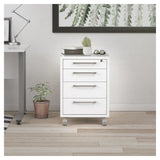 Prima Drawer Module - White w/4 Drawers