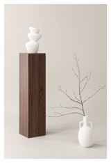 Ramsvik Pedestal H95 - Brown Wood