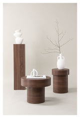 Ramsvik Pedestal H95 - Brown Wood