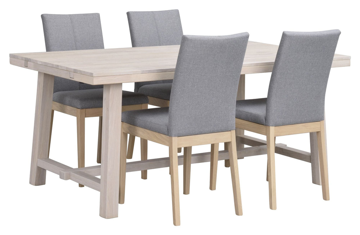 Brooklyn Dining Tabell 170x95 - White Washed Oak