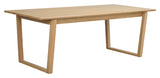 Colonsay Dining Table, Oak Veneer, 215x96