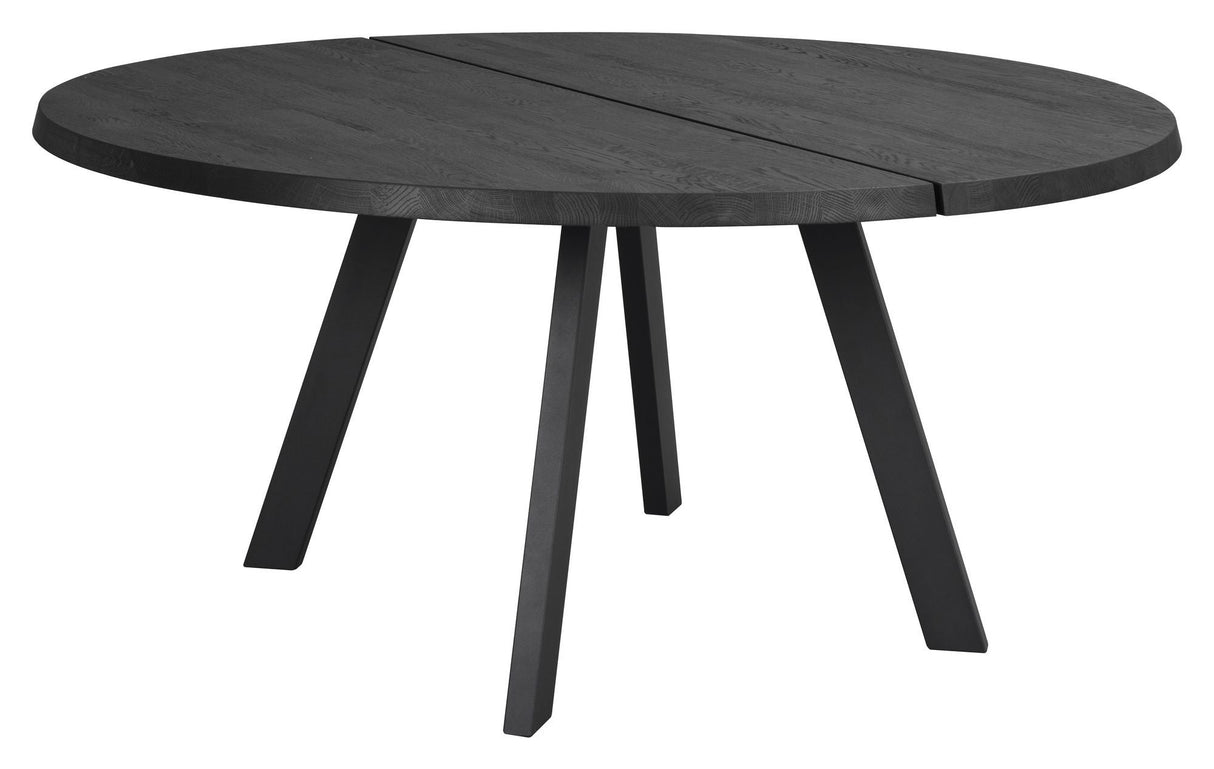 Fred Dining Table - Black Ash, Ø160