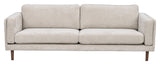 Braden, 3-Pers. Soffa - beige/brun ek