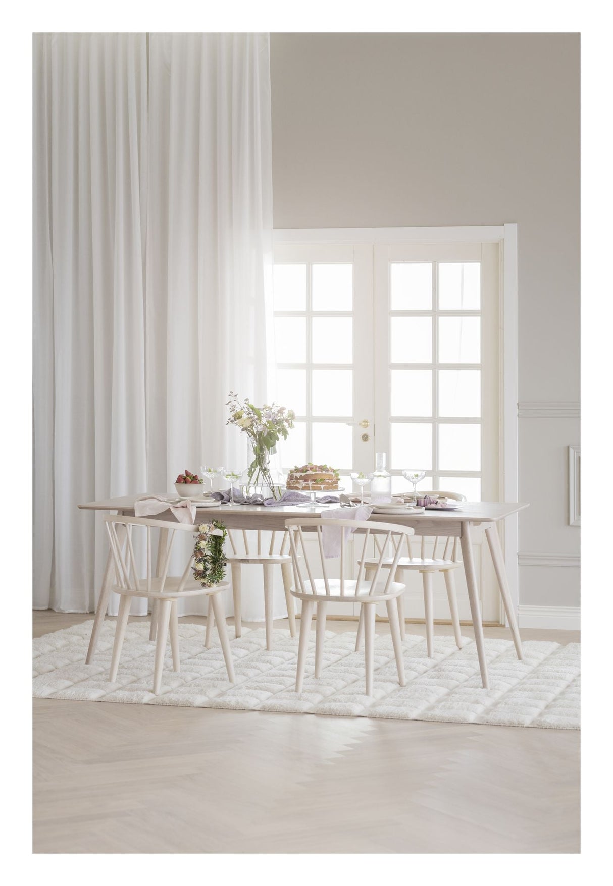 Carmen Dining Chair - Light Wood