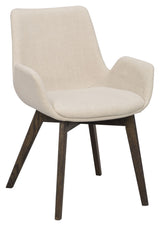 Drimsdale Dining Chair - Beige/Brown