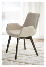 Drimsdale Dining Chair - Beige/Brown