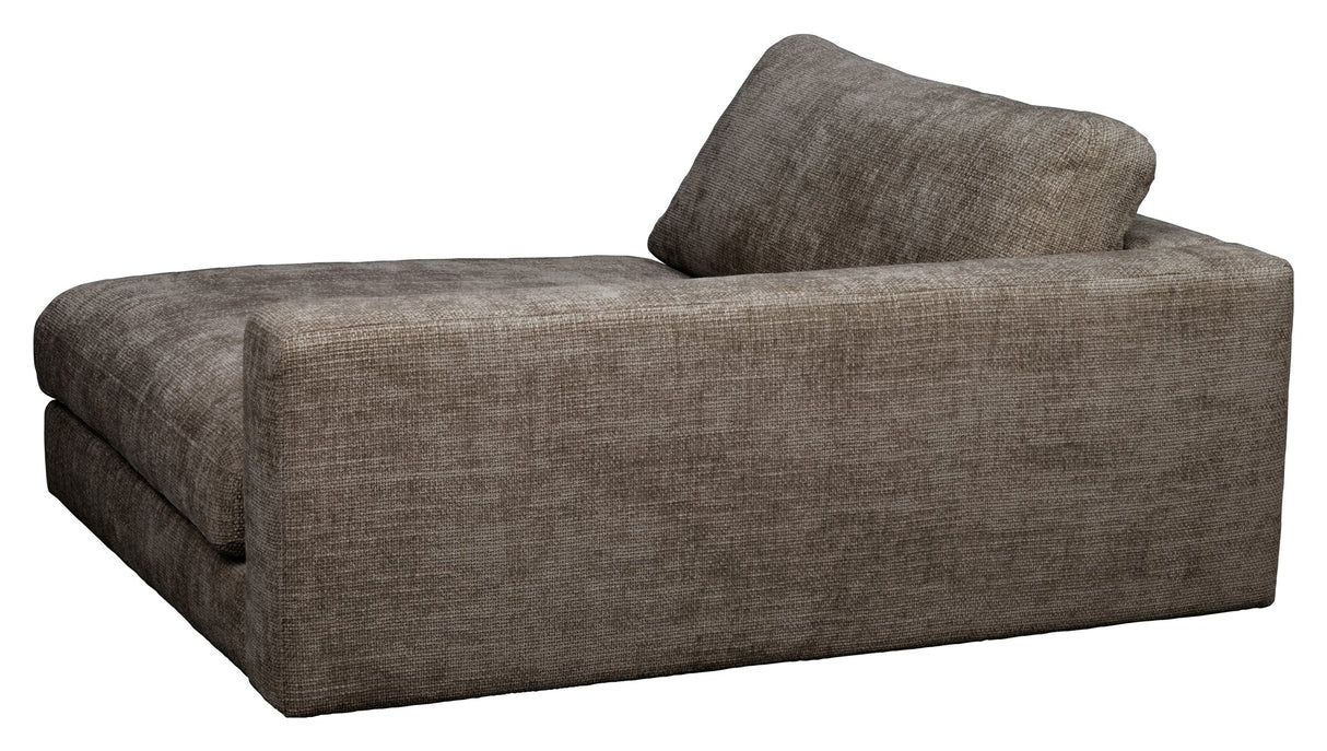 Duncan, 1,5 -sits Chaise Longue, Right - Grey