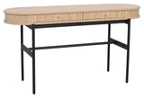 Haddington Desk - vit pigmenterad ek