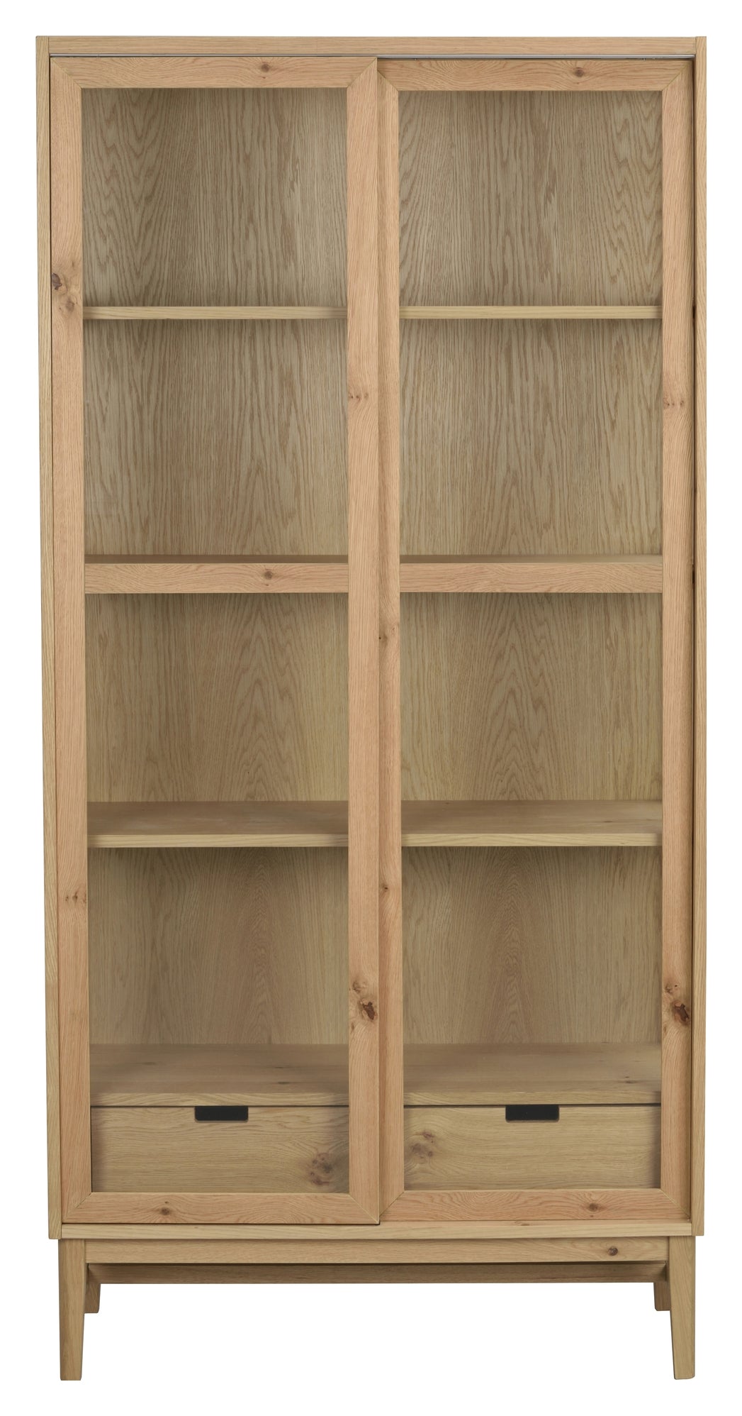 Hazelton, Display Cabinet - Oak