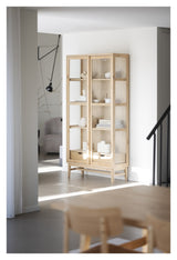 Hazelton, Display Cabinet - Oak