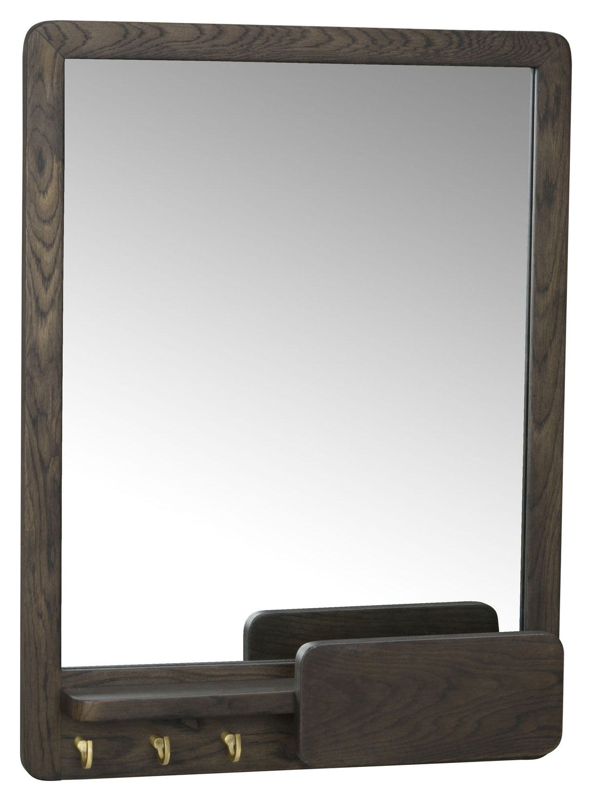 Inverness Mirror - Brown Oak