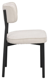 Paisley Dining Chair - Light Beige