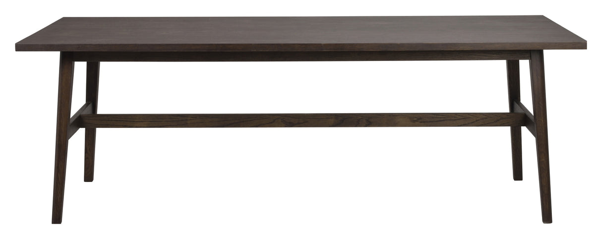 Plainfield, matbord 220x100 - Brown/Oak