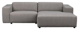 Willard, 3 -sits Chaise Longue Right - Grey