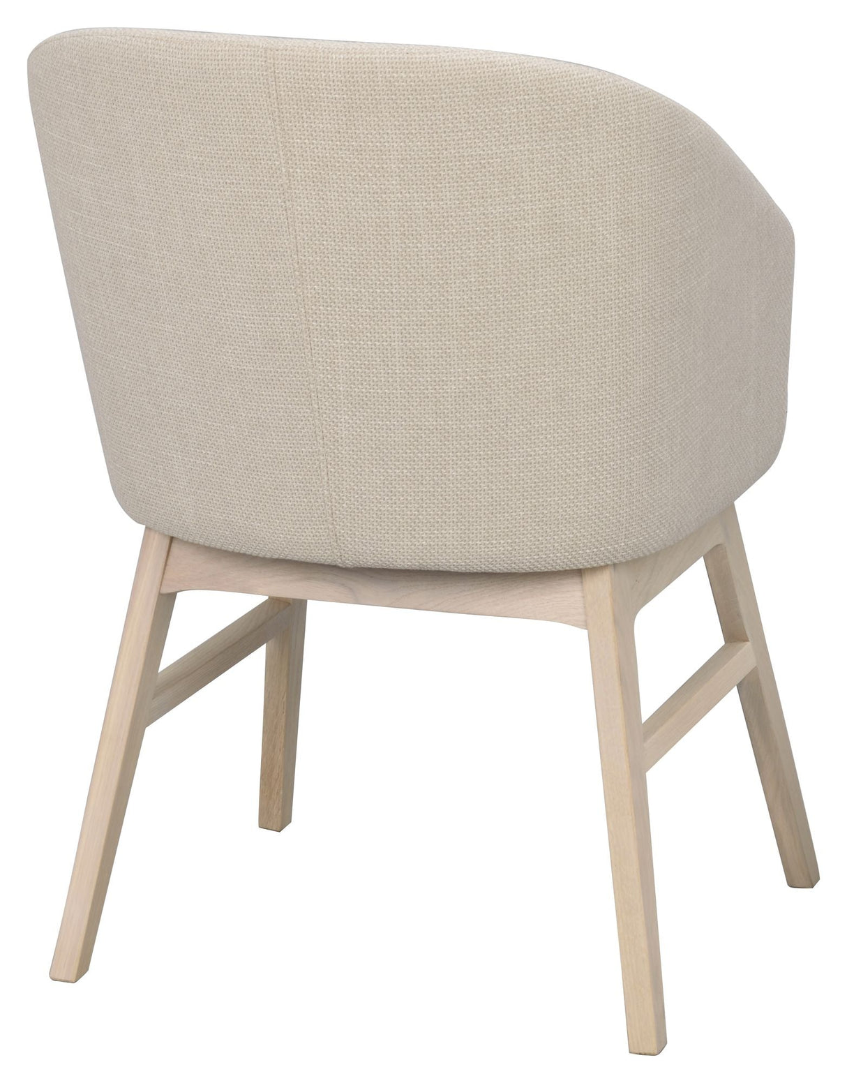 Windham Dining Chair - Beige/White Pigmentered