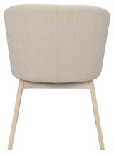 Windham Dining Chair - Beige/White Pigmentered