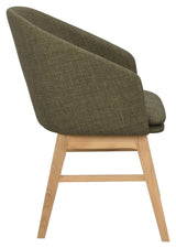 Windham Dining Chair - Green/Oak