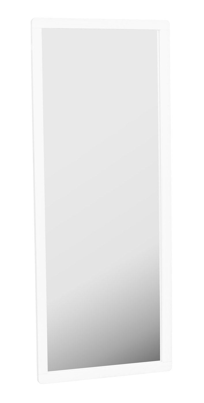 Methro Mirror 150x60, White Lackered Birch Wood